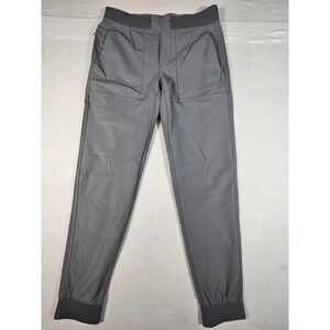 Original Penguin Sport Mens Joggers Grey Moisture Wicking Athletic Pants MA7041